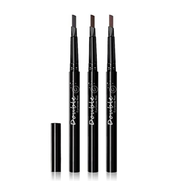 1 Pc 7 Color Eyebrow Pen With Brush Professional Natural Durable Waterproof Painting Eyebrows Brown Black Eye Makeup Tool