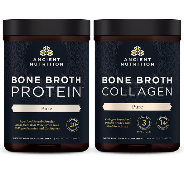 Bone Broth Collagen™ + Bone Broth Protein™ Pure