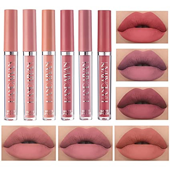 Checkered Glossy Lip Gloss, Non-greasy Non-sticky Liquid Lipstick, Long Lasting Lip Stain