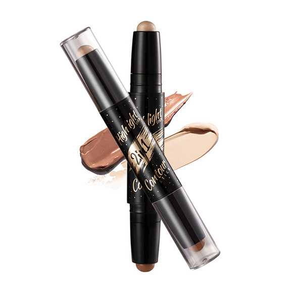 Dual-Ended Highlighter/Contour Stick,Waterproof,Long Lasting,Cruelty-Free
