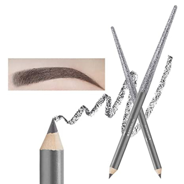 Eyebrow Stylist Pencil, Smooth And Waterproof, 3 Shades Available, Classic Fine Pencil For Women