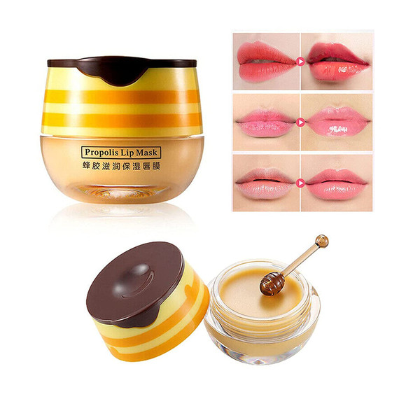 Honey Lip Mask Gel Lip Nourishing Lip Care Moisturizing Lip Balm Smoothing Dryness