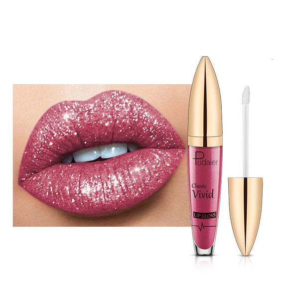 Matte Shimmery Lip Gloss Non-stick Cup Lip Long Lasting Makeup Liquid Lipstick