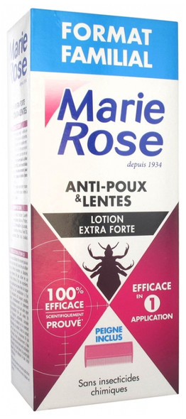 Marie Rose Extra Strong Lice and Nits Lotion 200ml