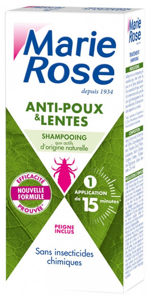 Marie Rose Marie Rose Shampoo Anti Louses and Nits New Formula 125ml