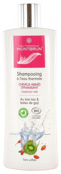 Montbrun Organic Shampoo with Thermal Water Damaged Hair Dynamising 250ml