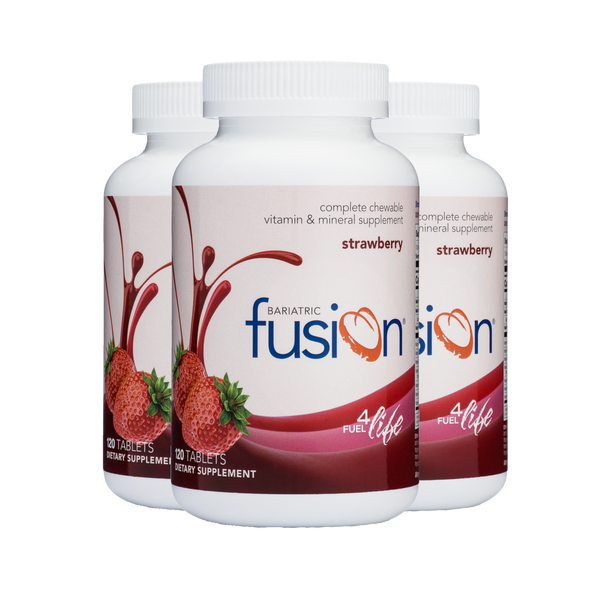 Bariatric Fusion Bundle & Save - Strawberry Complete Chewable Multivitamin