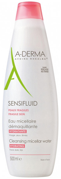 A-DERMA Sensifluid Cleansing Micellar Water 500ml