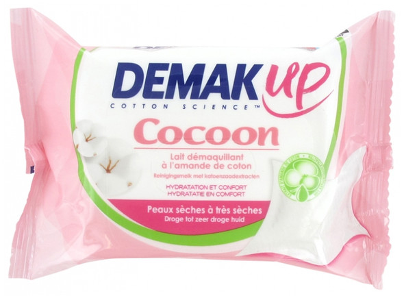 Demak'Up Cocoon Dry to Very Dry Skins 25 Cleansing Wipes