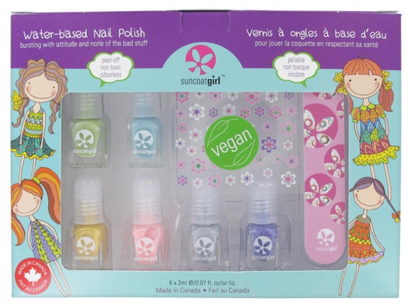 SuncoatgirlSuncoat Suncoatgirl Vegan Water-Based Nail Polish Kit