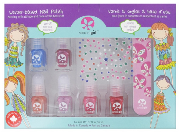 Suncoatgirl Water-Based Nail Polish Kit