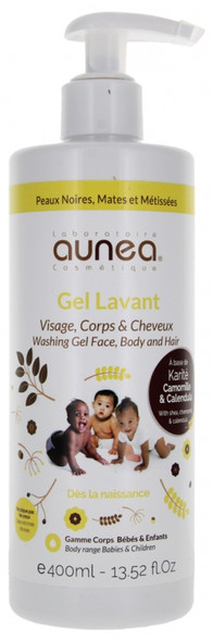 Aunea Face Body and Hair Cleansing Gel 400ml