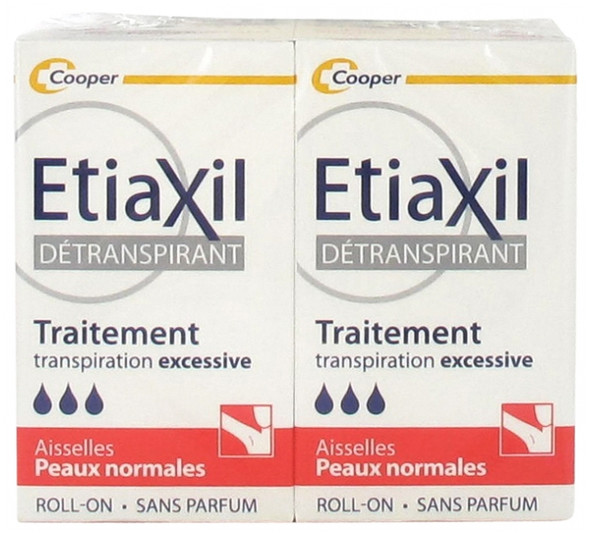 Etiaxil Antiperspirant Excessive Perspiration Treatment 2 x 15ml