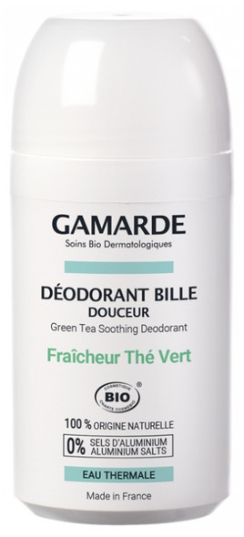 Gamarde Organic Green Tea Soothing Deodorant 50ml