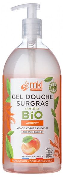 MKL Green Nature Ultra-Rich Shower Gel Apricot Organic 1L