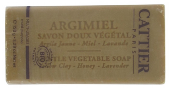 Cattier Argimiel Gentle Vegetable Soap 150g