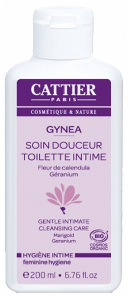 Cattier Gynea Gentle Intimate Cleansing Care Organic 200ml