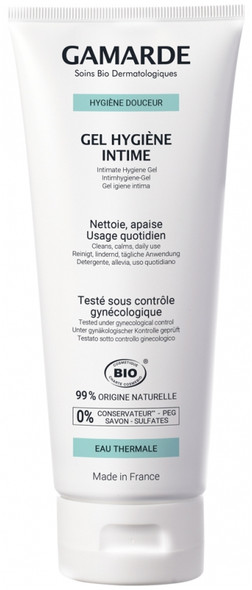 Gamarde Organic Gentle Hygiene Intimate Hygiene Gel 200ml