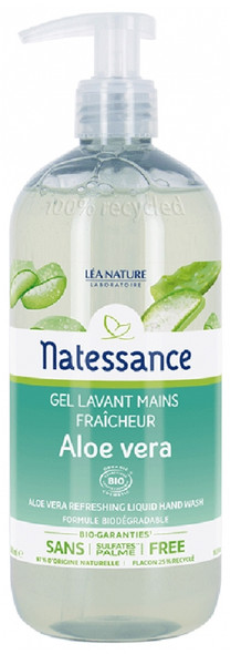 Natessance Organic Aloe Vera Refreshing Liquid Hand Wash 500ml