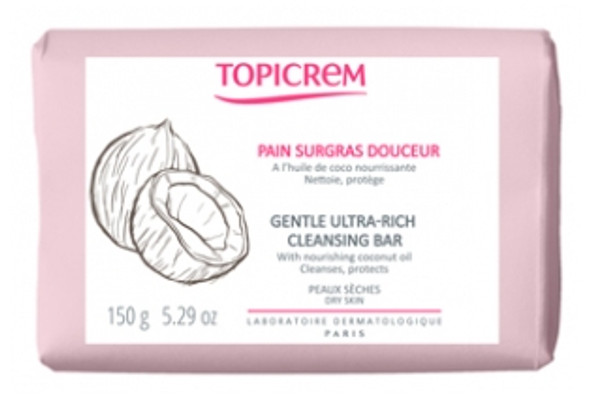 Topicrem Gentle Ultra-Rich Cleansing Bar 150g