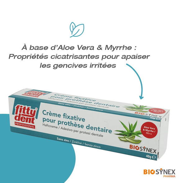 Fittydent Fixative Cream for Dental Prosthesis 40g
