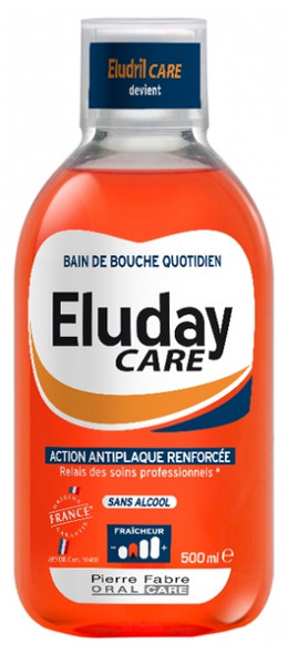 Pierre Fabre Oral Care Eluday Care Mouthwash 500ml