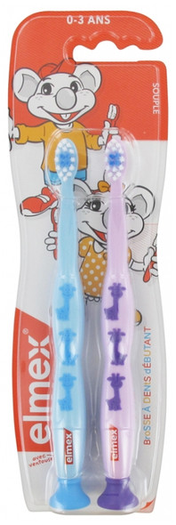 Elmex 2 Toothbrushes Beginner Soft 0-3 Years Old