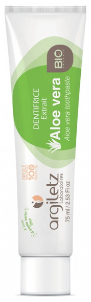 Argiletz Aloe Vera Nature Toothpaste 75ml