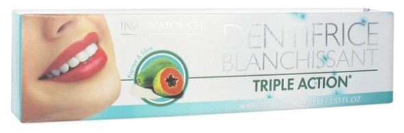 Innovatouch Triple Action Whitening Toothpaste Papaya & Silica 75ml