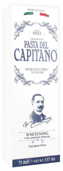 Pasta del Capitano Whitening Toothpaste 75ml