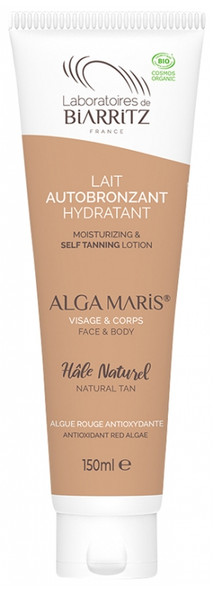 Laboratoires de Biarritz Alga Maris Moisturizing and Self-Tanning Lotion Face and Body Organic 150ml