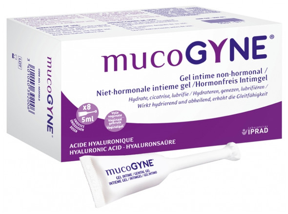 Mucogyne Non-Hormonal Genital Gel 8 Single-Doses