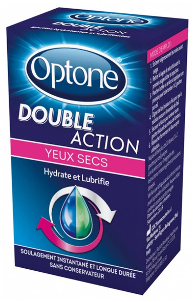Optone Double Action Dry Eyes 10ml