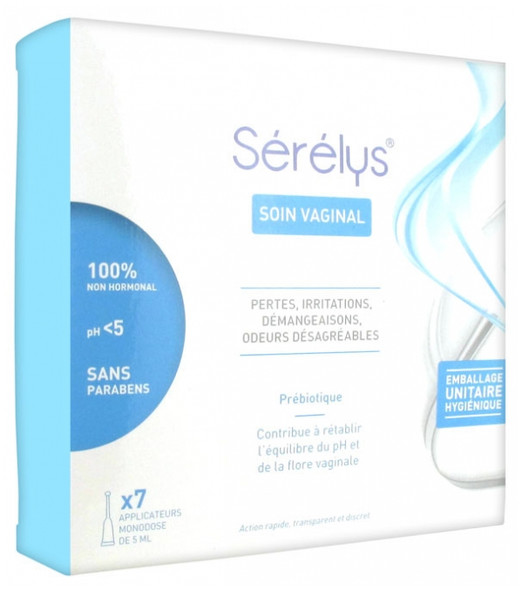 Serelys Vaginal Care 7 Single Dose Applicators of 5ml