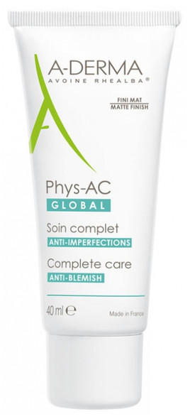 A-DERMA Phys-AC Global Anti-Blemish Care 40ml