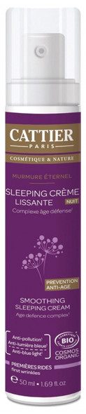 Cattier Murmure eternel Smoothing Sleeping Cream Organic 50ml