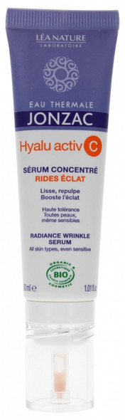 Eau de Jonzac Hyalu activ C Radiance Wrinkle Serum Organic 30ml