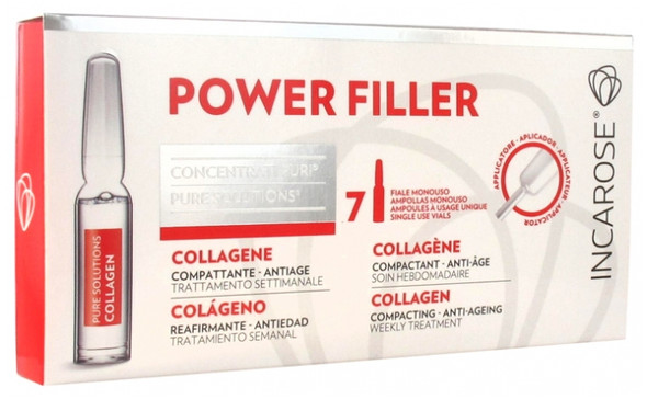 Incarose Pure Solutions Power Filler Collagen 7 Vials