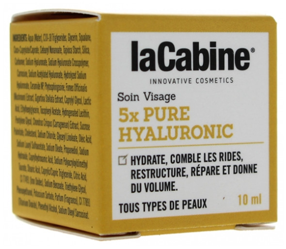 laCabine 5x Pure Hyaluronic Face Care 10ml