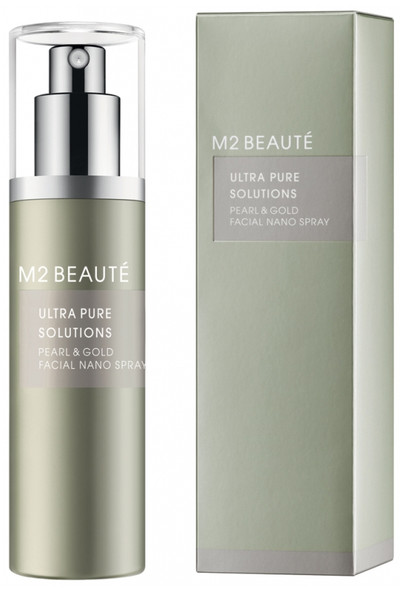 M2 BEAUTe Ultra Pure Solutions Pearl & Gold Spray 75ml