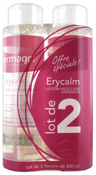 Dermagor Erycalm Soothing Micellar Lotion 2 x 400ml