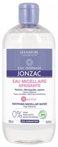 Eau de Jonzac REactive Soothing Micellar Water Organic 500ml