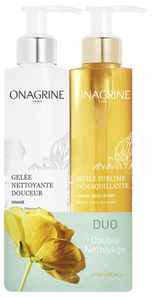 Onagrine Sublime Oil Make-Up Remover 200ml + Gentle Cleansing Gel 200ml