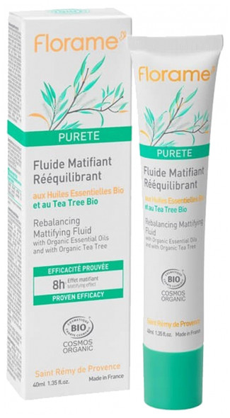 Florame Purete Rebalancing Mattifying Fluid Organic 40ml