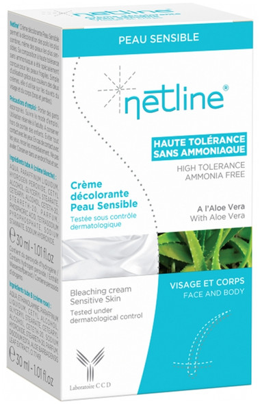 Netline Discoloring Cream for Sensitive Skin