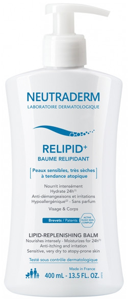 Neutraderm Relipid+ Lipid-Replenishing Balm 400ml