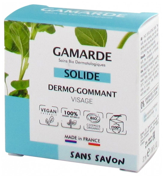 Gamarde Solid Dermo-Scrubbing Face Organic 32ml