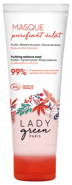 Lady Green Purifying Radiance Mask Organic 75ml