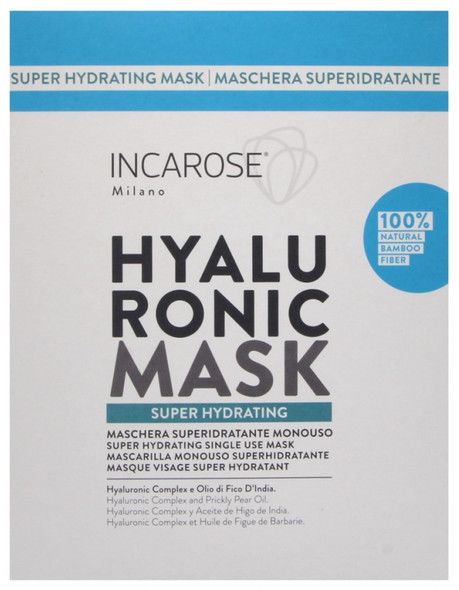 Incarose Hyaluronic Mask Super Hydrating Single Use Mask 17ml