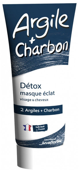 Juvaflorine Radiance Mask Detox Clay + Charcoal 300g